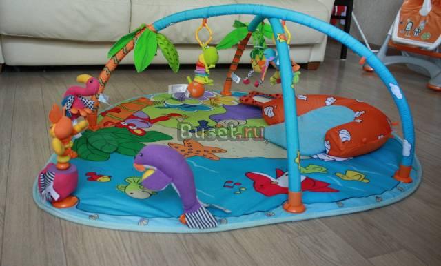 Коврик развивающий "тропики" tiny love Люберцы