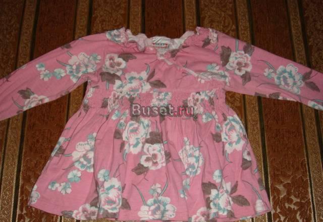 Красивое платьице next на 7-12мес Москва