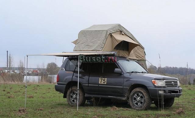 Палатка на крышу автомобиля, маркиза-тент Москва