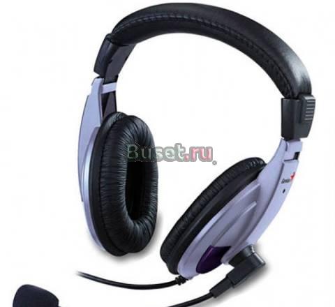 Продам наушники Genius HS-04A (с микрофоном) Красноярск