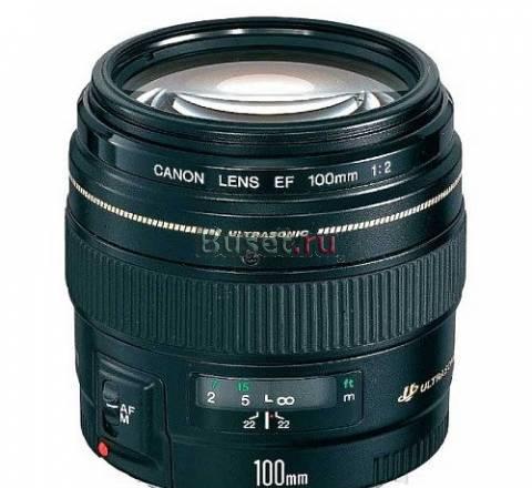 Canon 100mm f/2 usm с защитным UV фильтром Kenko Москва