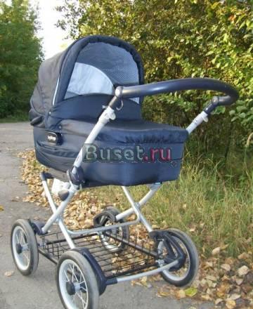 Коляска Peg-perego Cula цвет ультрамарин б/у Щербинка