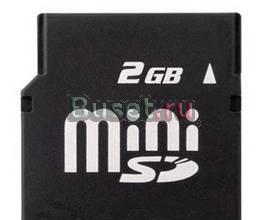 Карта памяти MiniSD 2 Gb Nokia Москва