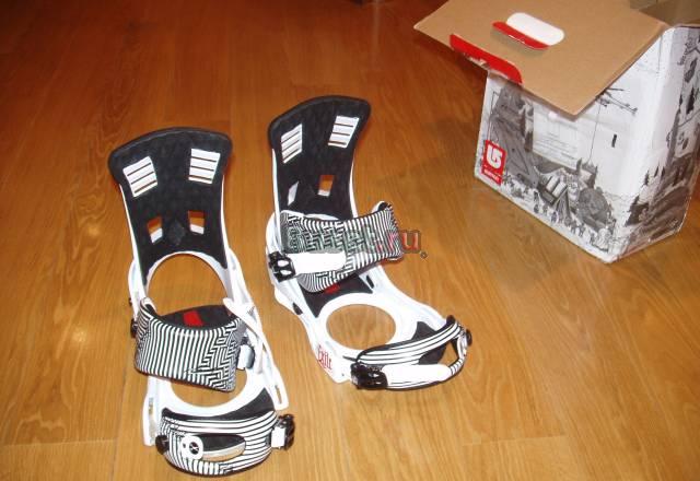Крепления на сноуборд Burton Exile 09-10 size"M" Москва