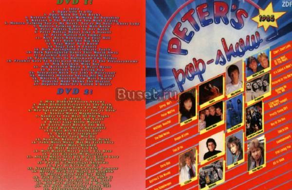PETER`S POP SHOW  * 1985 + 1986 = 4 DVD * Москва