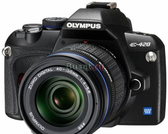 Комплект olympus E-420 double zoom kit Москва