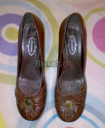 Коричневые туфли Москва