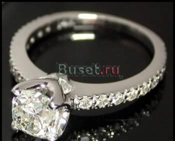 Кольцо с бриллиантами 1.50 карат  новое Санкт-Петербург