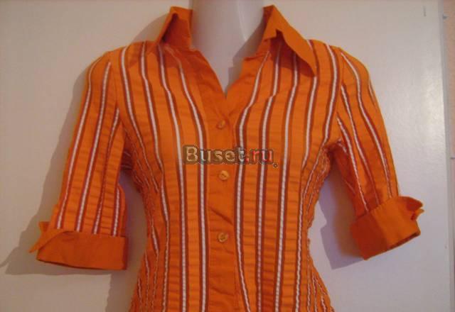 Рубашка рыжая, Италия, разм.42-44 Волгоград