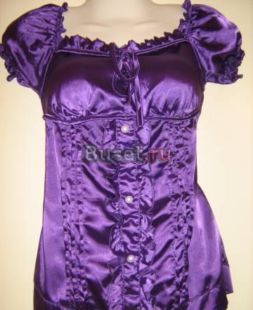 Атласная секси-блузка, разм.42-44 Волгоград