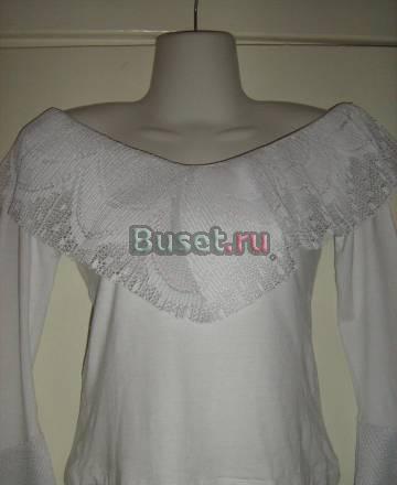 Кофточка "kookai" с шикарной кружевной отделкой Волгоград