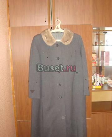 Серое пальто 50-52 Москва