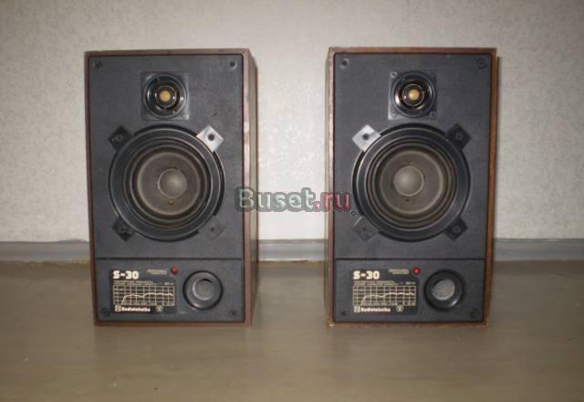 Radiotehnika S-30 колонки 2 Москва