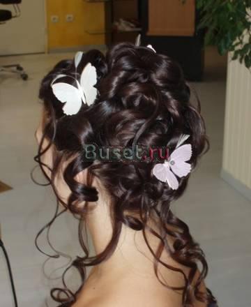 Вечерние, свадебные прически Москва