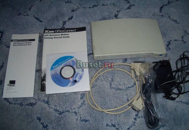 Модем 3 Com Office Connect 56K Business modem Москва