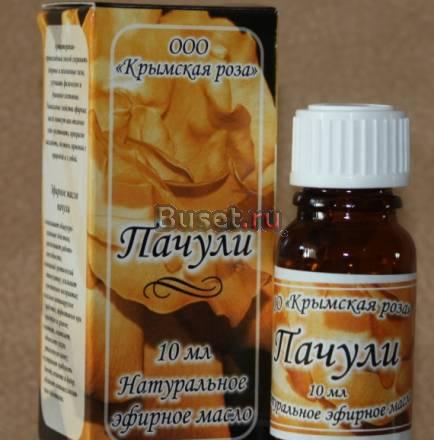 Эфирное масло Пачули 10 мл пр-во Крымская роза Москва