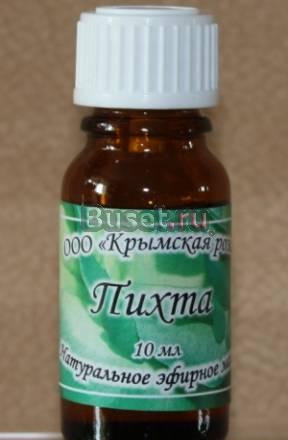 Эфирное масло Пихта 10 мл пр-во Крымская роза Москва