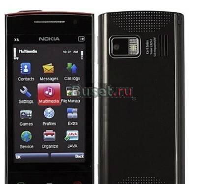 Nokia x6 (tv,wi-fi, 2sim java,fm,Bluetooth) новый Москва