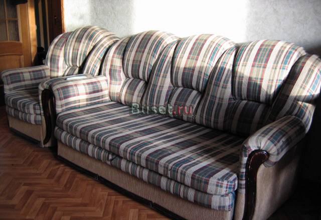 Диван, 2 кресла- всё раскладывается Тольятти