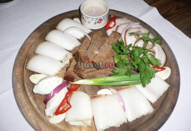 Сало, копчения Москва