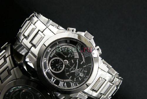 Часы хронограф Seiko Premier Kinetic Москва