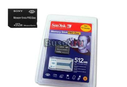 Карта памяти Memory Stick produo 512Mb Sandisk Санкт-Петербург