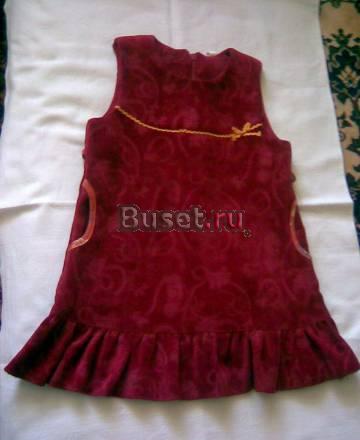 Сарафан вельветовый Санкт-Петербург