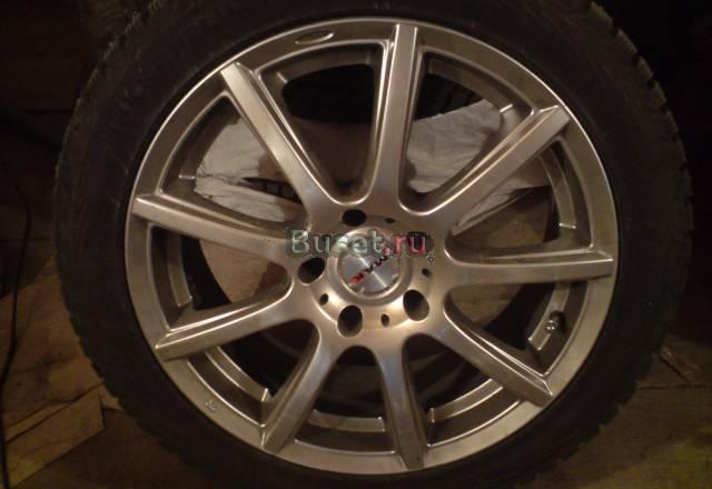 Диски с зимней разноширокой резиной R17 Санкт-Петербург