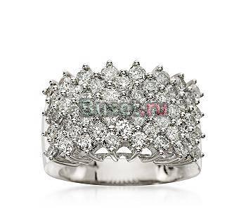 Золотое кольцо-бриллианты 3 карата Москва