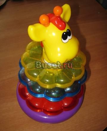 Пирамидка "Жираф" Kiddieland Москва