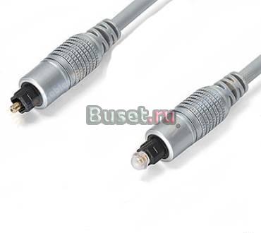 Оптический  кабель DeLink Optical Metall Gray 5.0m Москва