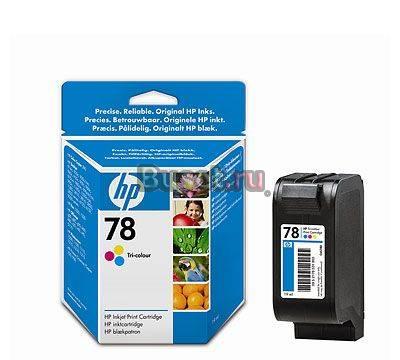 Картридж - HP 78 C6578DE BA5 - цветной cтруиный Москва