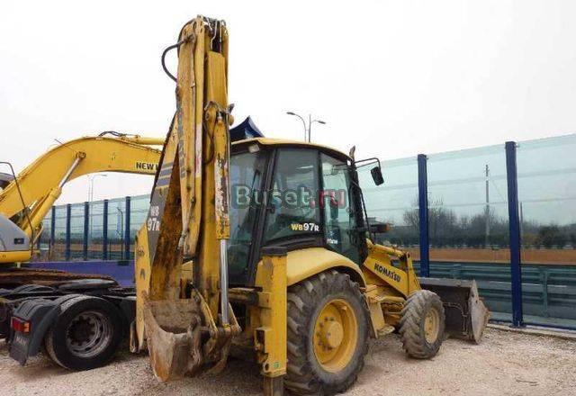 Экскаватор-погрузчик komatsu - WB 97 R-2  2004г Ростов-на-Дону