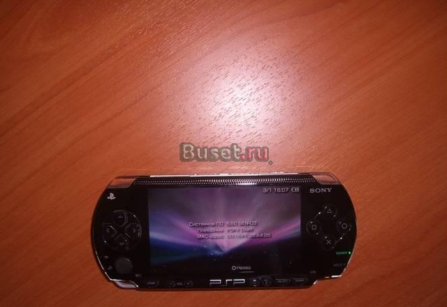Sony PSP 1008 FAT Black (Прошивка 5.50 GEN-D3) Москва