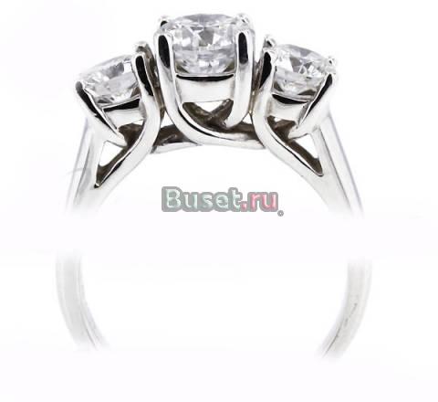 Кольцо с бриллиантами 1.50 карат  новое Москва