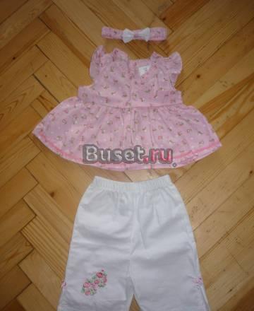 Красивый костюмчик на девочку на 3-6 месяцев Москва