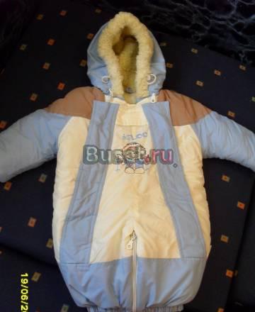 Зимний комбинезон+вязанный костюм Санкт-Петербург