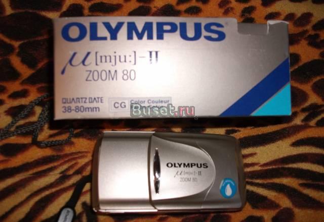 Фотоаппарат olympusmju-2 zoom 80 Москва
