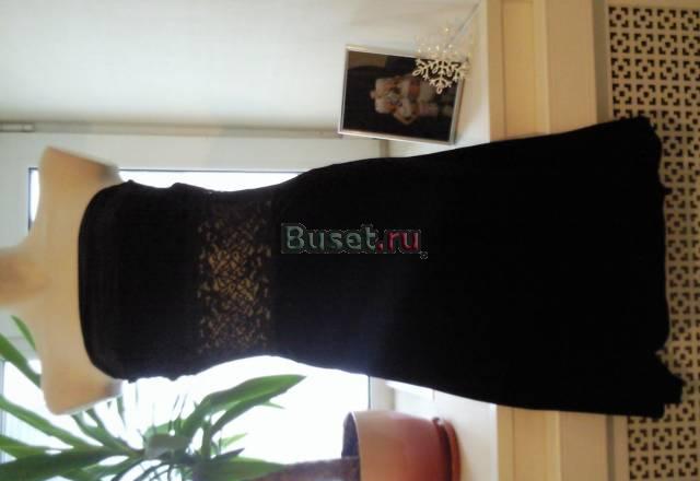 Продам черное бархотное платье Москва