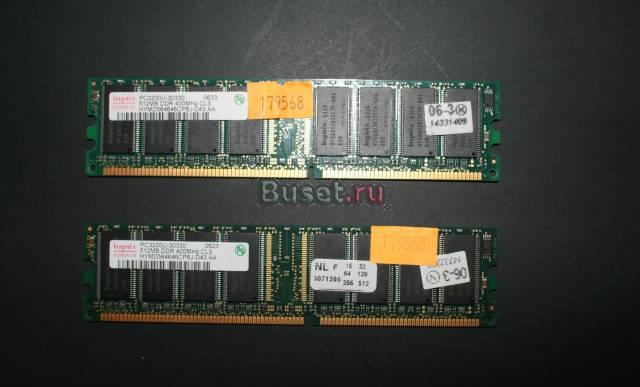 Модули оперативной памяти Hynix PC3200U-30330 Москва