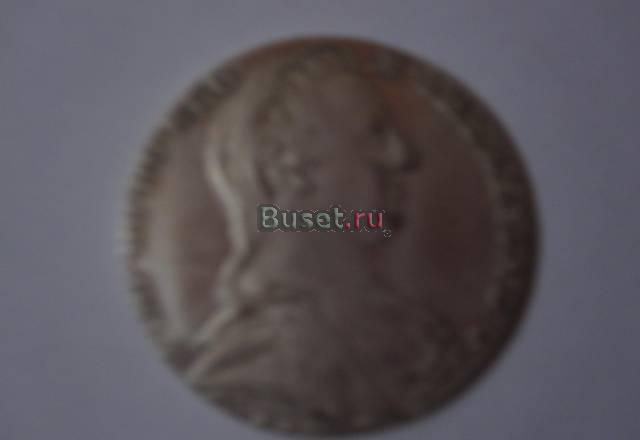 Монета один талер 1853 г Урай