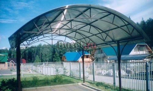 Навес из поликарбоната Москва