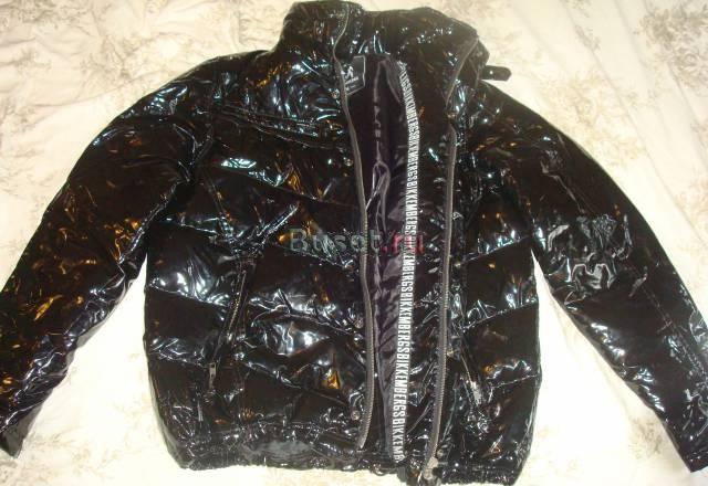 Пуховик  "bikkembergs" лаковый Москва