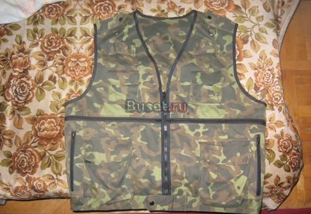 Жилетка для охотников и рыболовов Москва