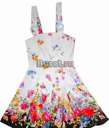 "Цветочный легкий сарафан из Италии" Москва