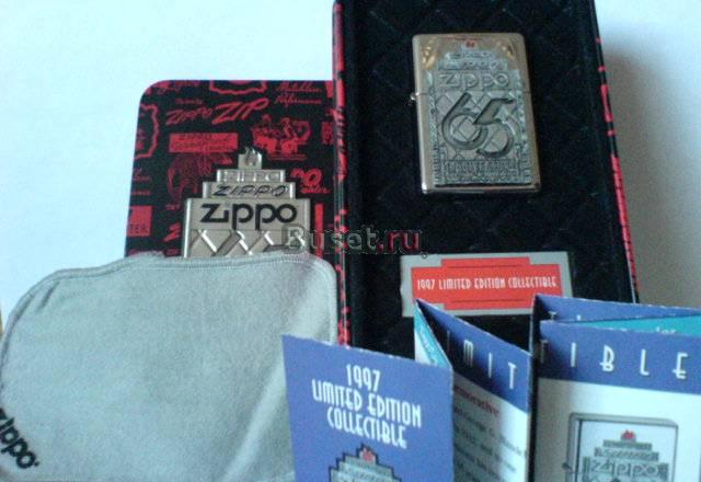 ZIPPO 1997 Collectible - Zippo 65th Anniversary Москва