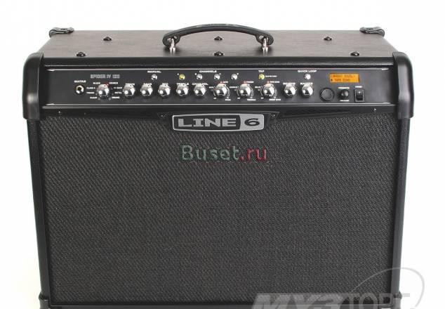 Line 6 spider IV 120 2X10 120W modelling guitar Москва