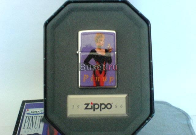 Zippo 1996 Collectible Joan Pinup lighter Москва