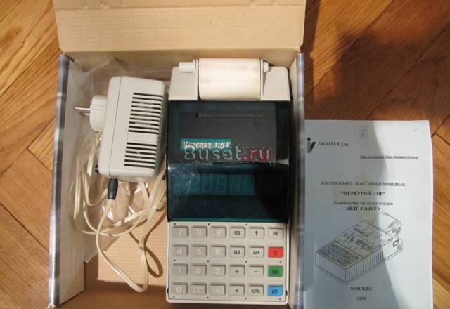 Кассовый аппарат меркурий-115ф Москва