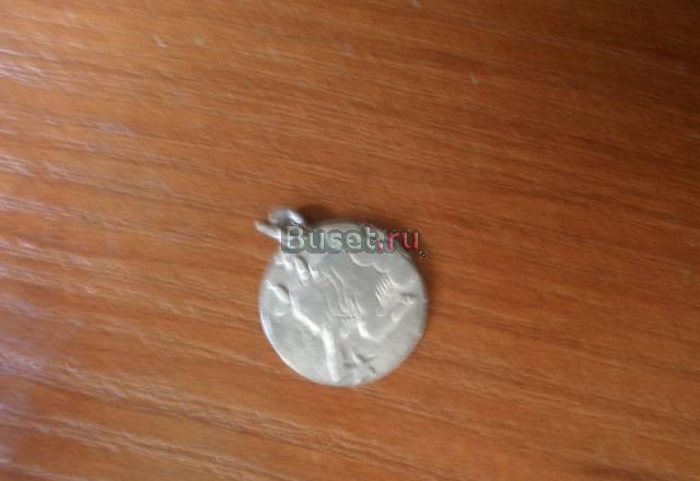 Кулон Овен, серебряный Москва